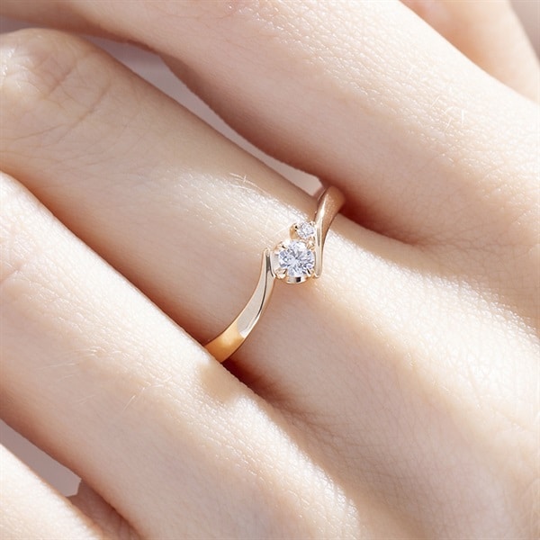 K18ピンクゴールド リング | 151641143101 | 【公式】Canal4℃ (カナル