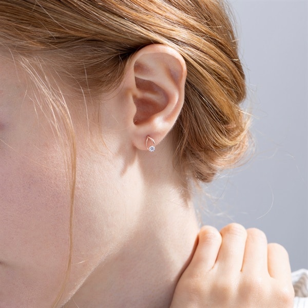 K10ピンクゴールド ピアス | 151136153117 | 【公式】Canal4℃ (カナル