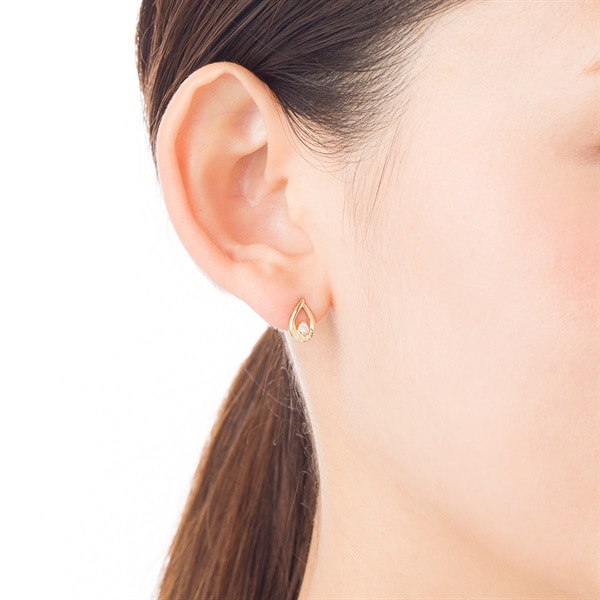 K18イエローゴールド ピアス | 111841153002 | 【公式】4℃ジュエリー