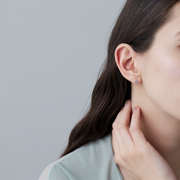 プラチナ ピアス | 112423755001 | 【公式】4℃ジュエリー オンライン