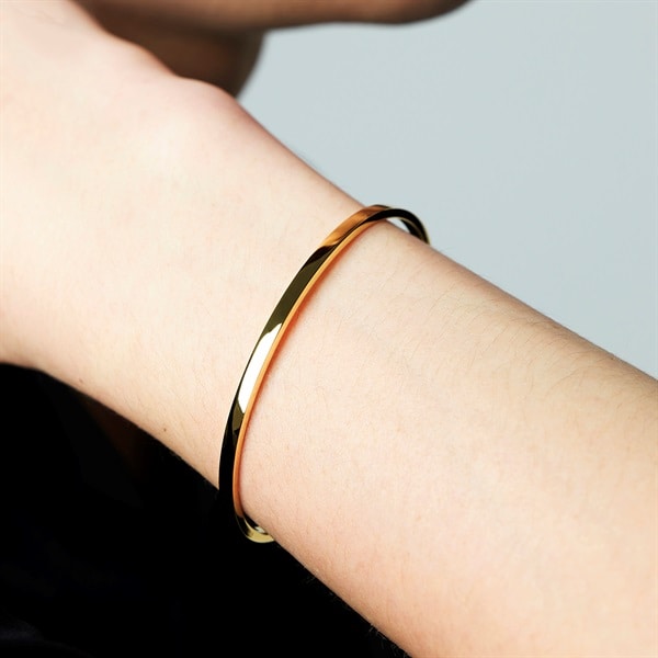 シルバー バングル〈Sサイズ〉 | 112144330908 | 【公式】4℃ HOMME+