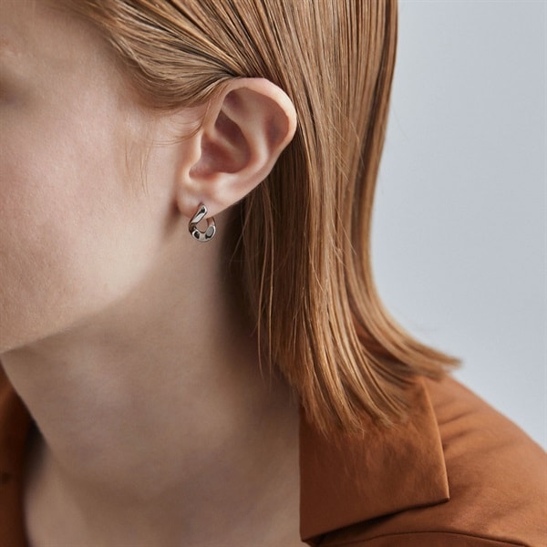 シルバー ピアス/片耳用 | 112234350909 | 【公式】4℃ HOMME+