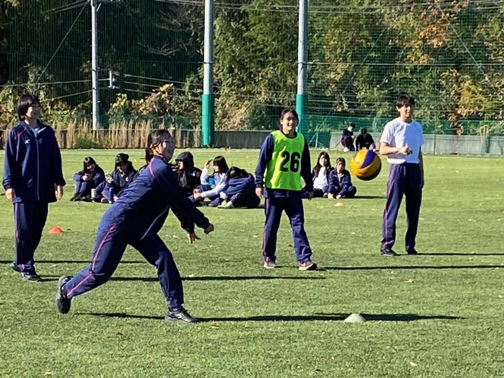 球技大会（高校1年） | 桐蔭学園 岡田直哉 校長ブログ