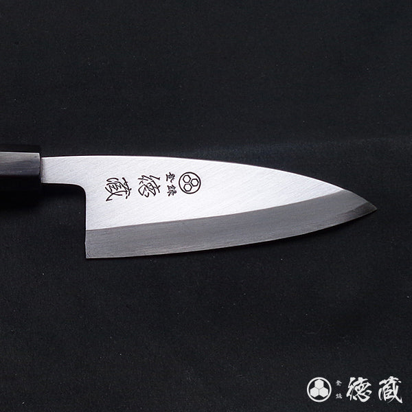 上白鋼 出刃包丁 イチイ八角柄 – 徳蔵刃物 TOKUZO KNIVES
