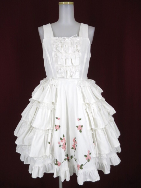 BABY, the STARS SHINE BRIGHT 薔薇のリボン刺繍別珍ジャンパー