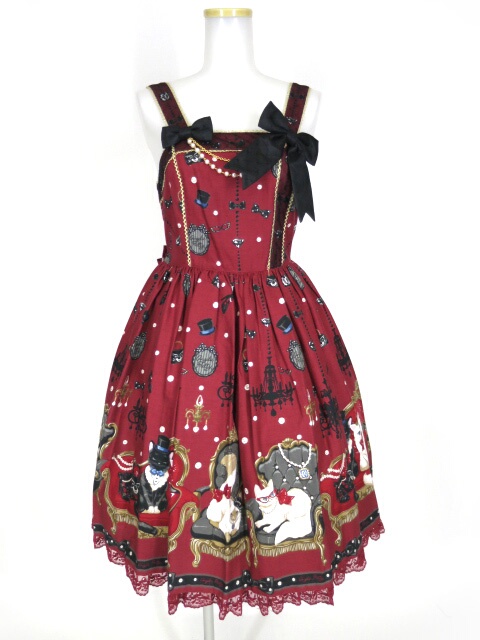 Angelic Pretty Princess Catジャンパースカート アンジェリック