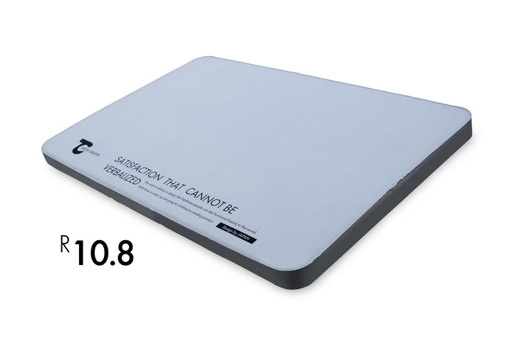 キャンプエアマット10cm(ダブル)GRインフレータブルマットR値10.8