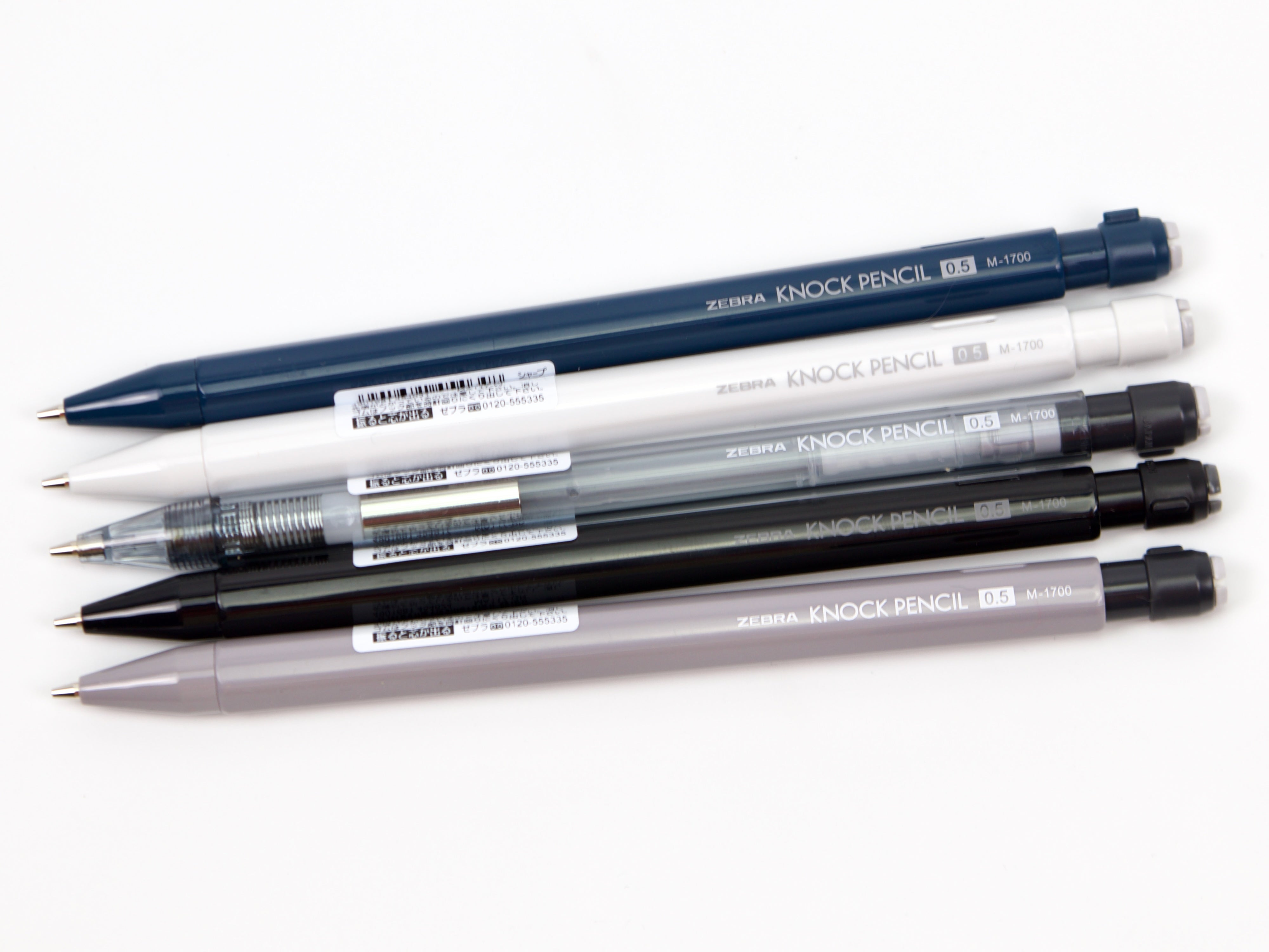 Zebra Knock Pencil M-1700 - Tokyo Pen Shop