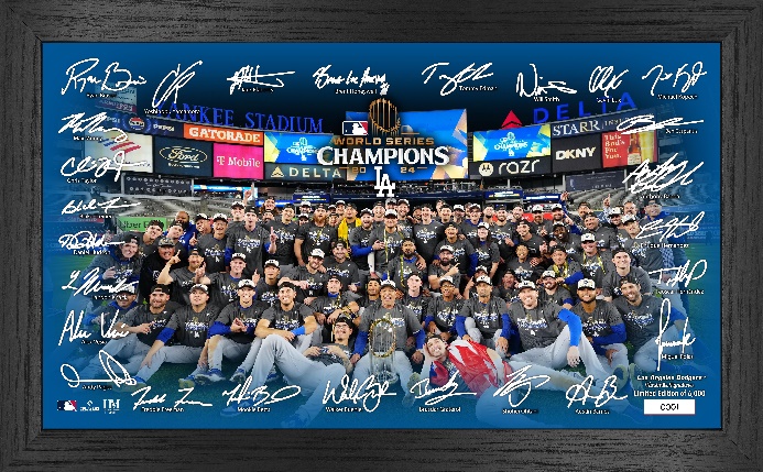 ドジャース ワールドシリーズ 2024 優勝記念 MLB 公認オフィシャル