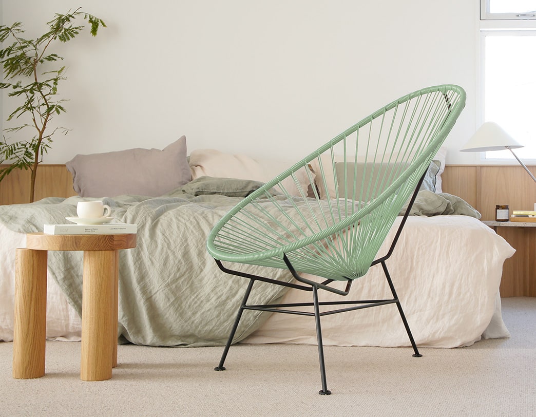 K23MISIC】メトロクス アカプルコチェア アクアグリーン K23MISIC