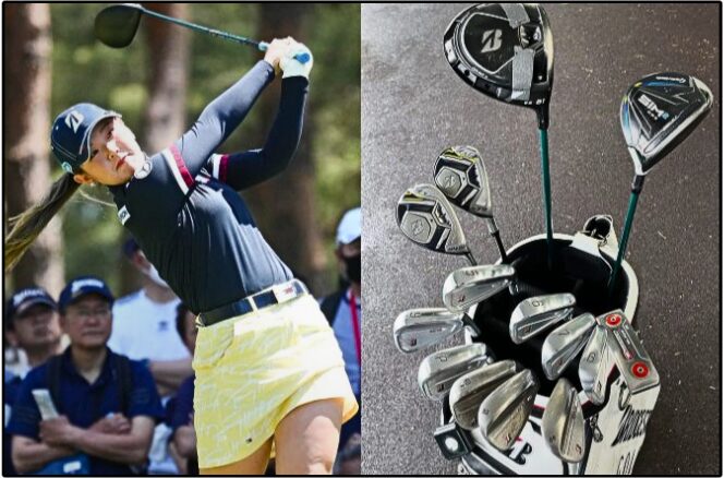 吉田優利 ゴルフマーカー ブリヂストンキャラクター 吉田優利 ゴルフ