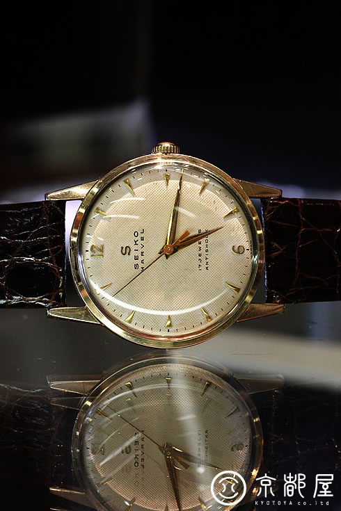 セイコー初期型 Sマーク セイコーマーベル 14033M を買い取りました！
