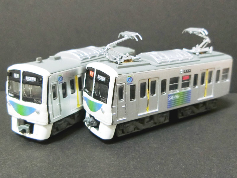 まりりん」の展示室（その1） Bトレイン・改造車両展示会場 特攻野郎B