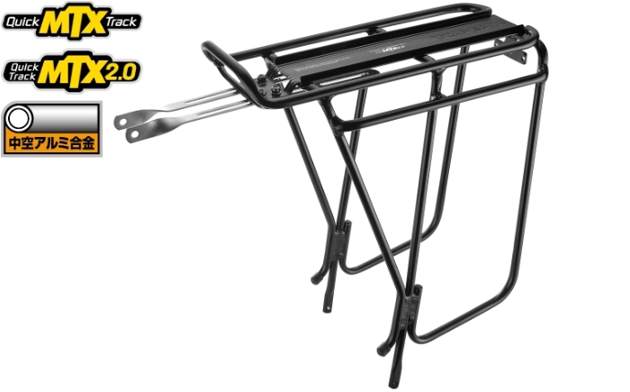 自転車用リアキャリア｜トピーク - SUPER TOURIST DX TUBULAR RACK