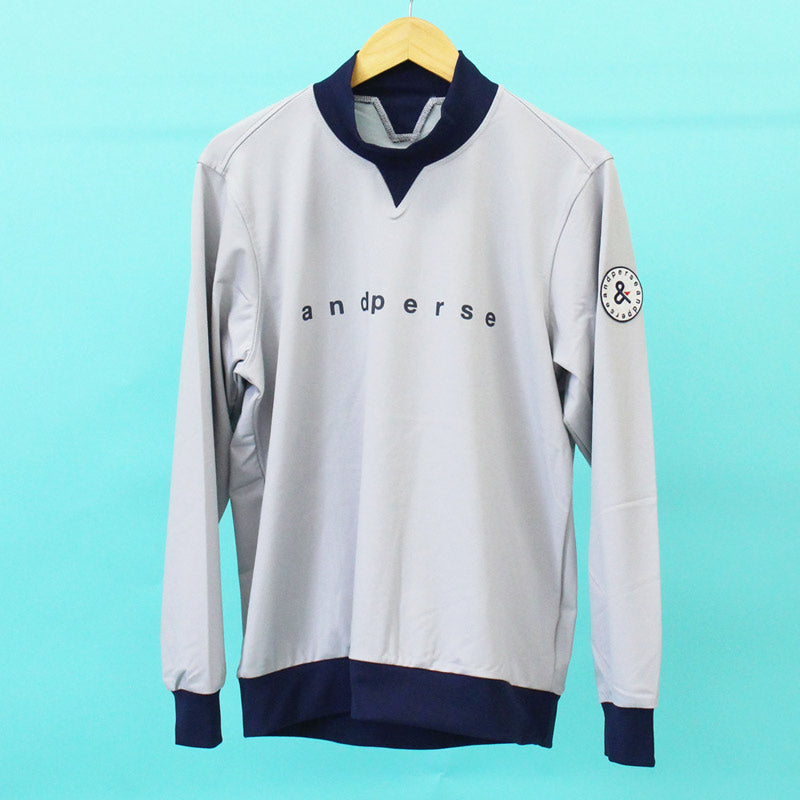 and per se アンパスィ ゴルフウェア メンズ トレーナー モックネック
