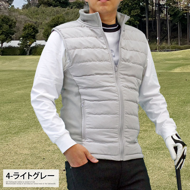 ハチヤーズゴルフ☆ダウンベストMサイズ ハチヤーズ ゴルフ メンズ