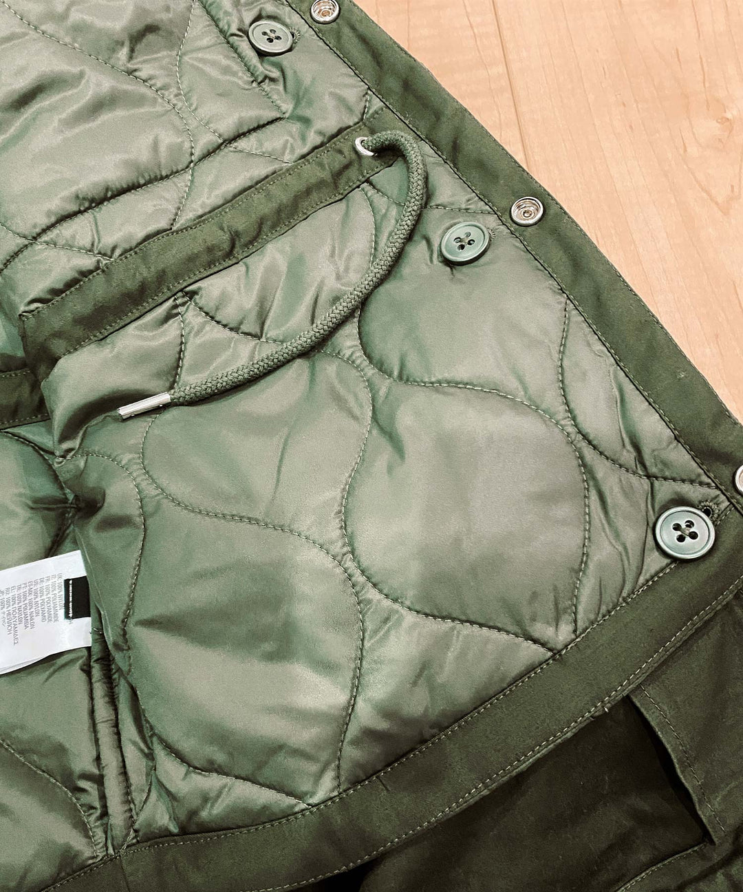 DIESEL ディーゼル 3WAY ライナー付き ミリタリー モッズコート R