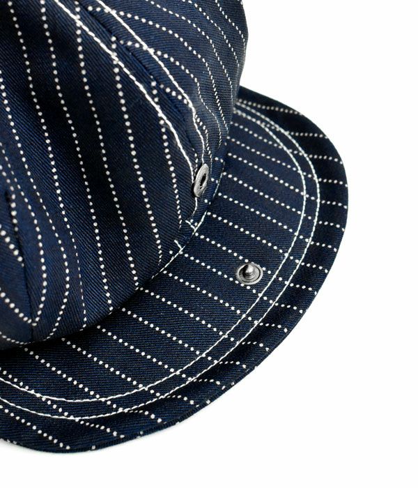 フリーホイーラーズ (FREEWHEELERS) -Cassady- Indigo Wabash Stripe