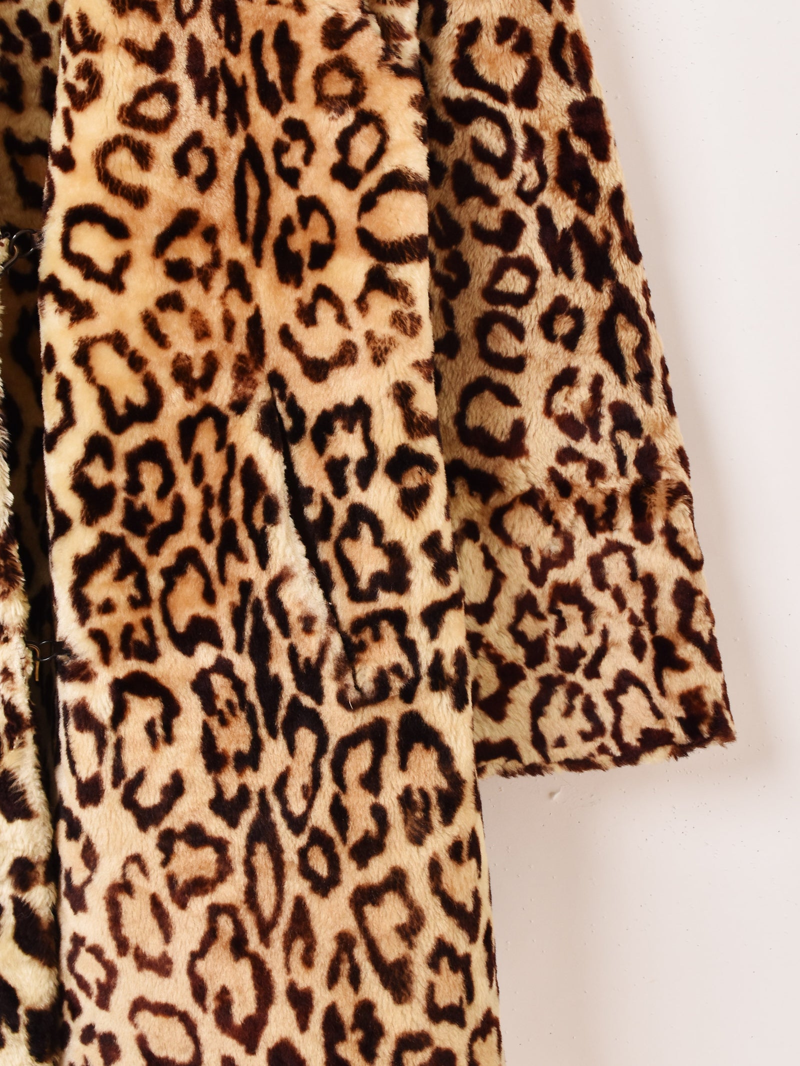60's レオパード柄 フェイクファーコート – 古着屋Top of the Hillの