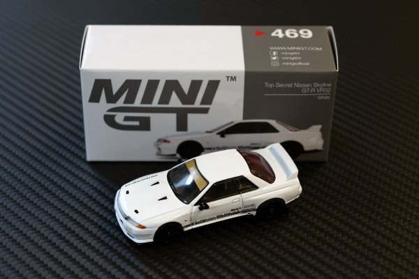 MINI GT 1/64 VR32 GT-R ブルー – TOPSECRET