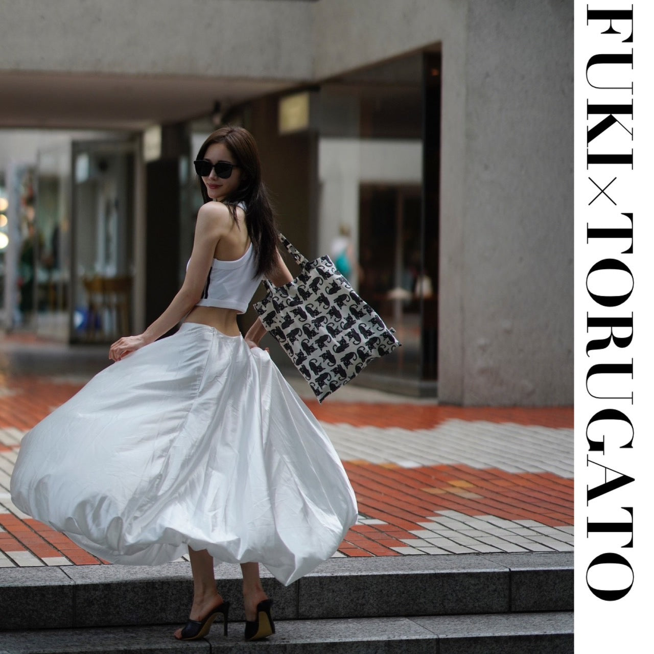 シルクタッチバルーンスカート – TORUGATO