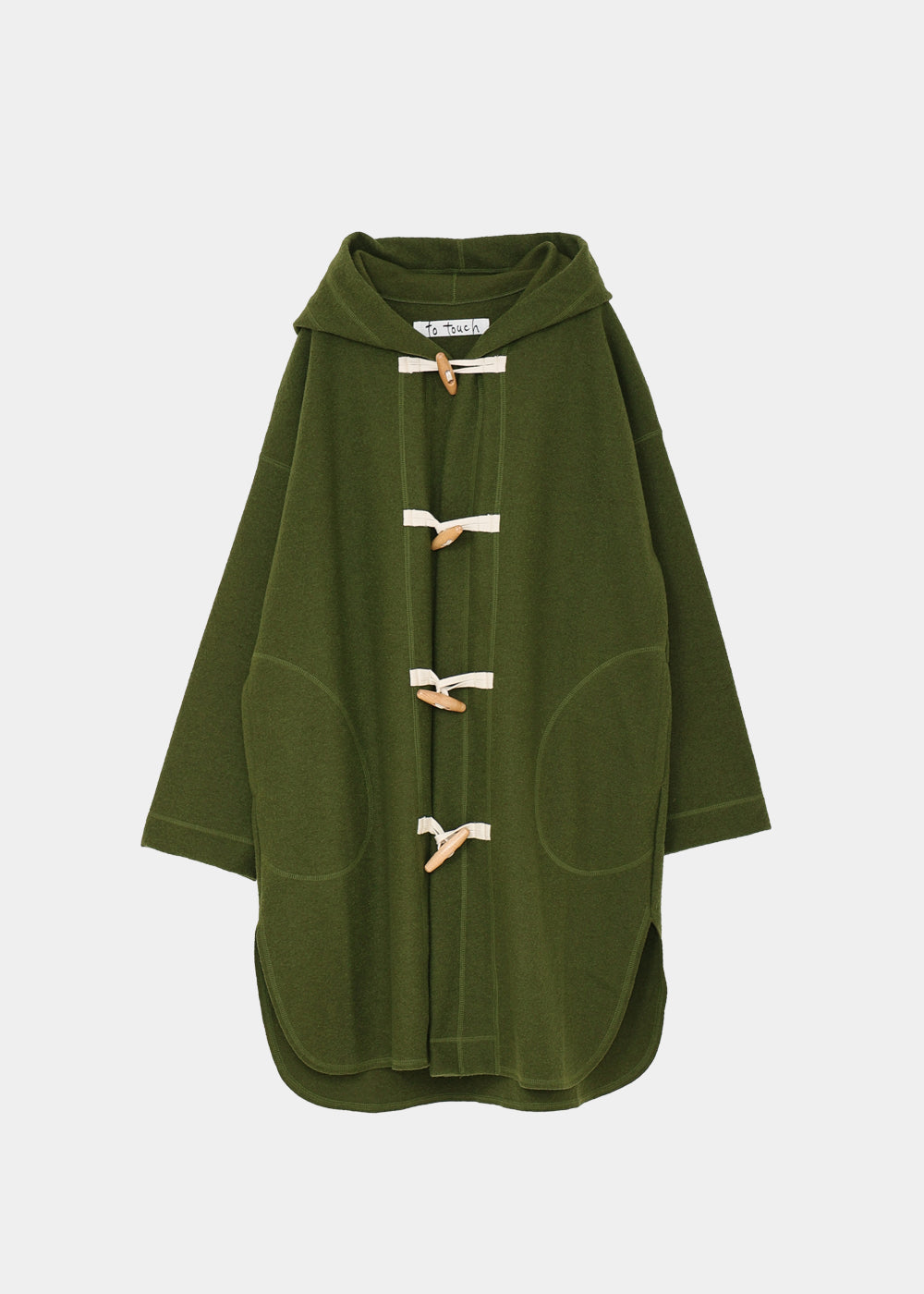 極美品】RHC Ron Herman カーキ ウールダッフルコート M 極美品】RHC