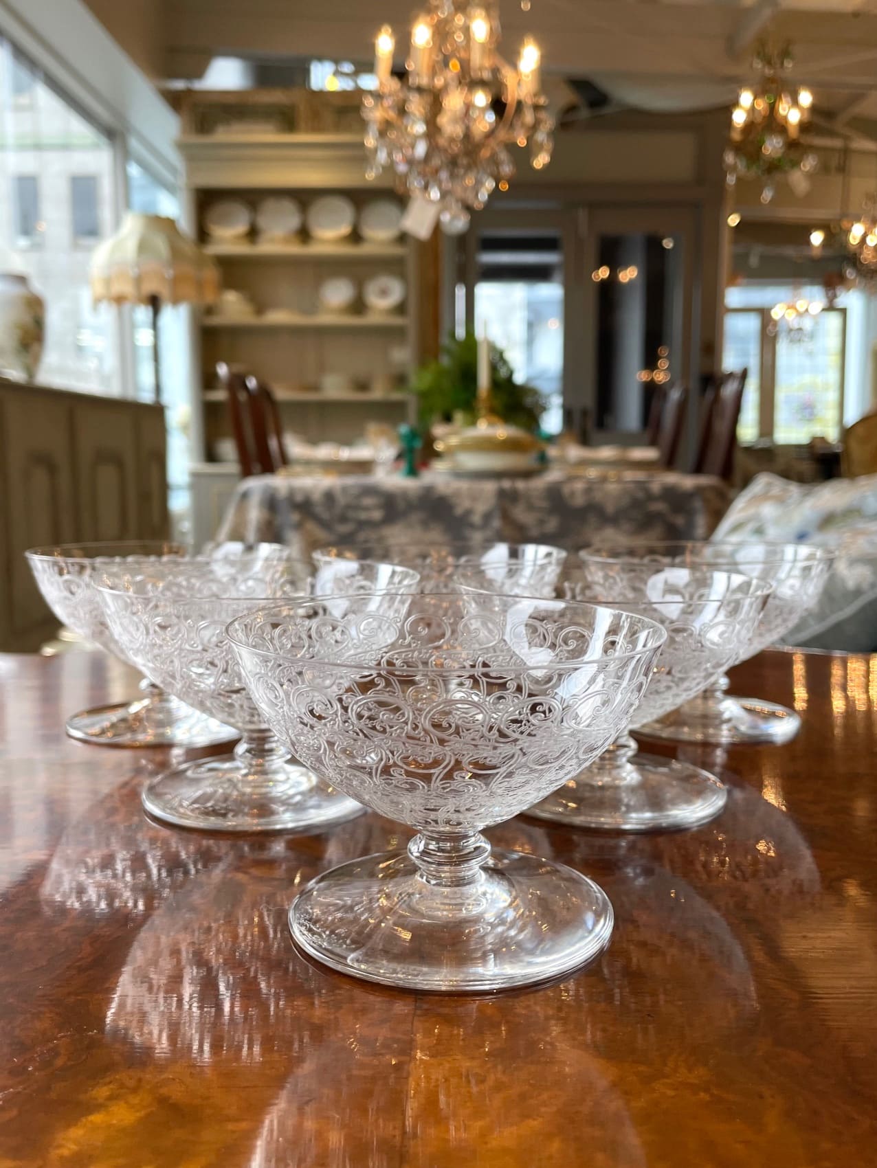 オールドバカラ シャトーブリアン シャンパンクープ t597 - 陶夢