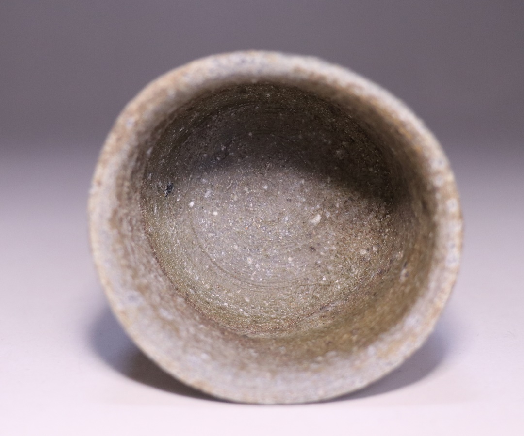 屋代剛右 伊部 酒呑 ぐい呑み 屋代剛右 作 「伊部酒呑」 ～備前焼専門