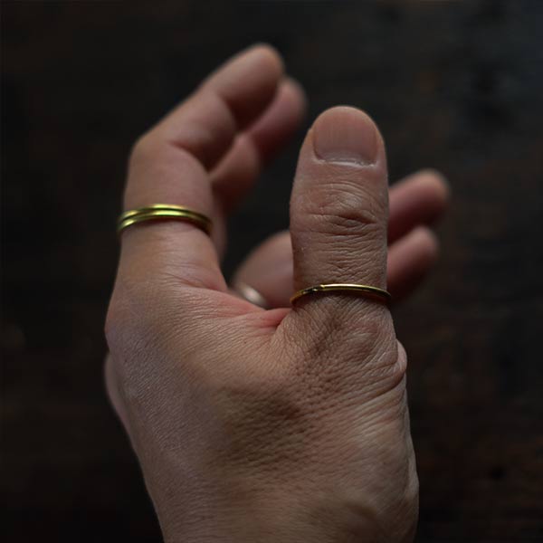 古道具/真鍮リングの大判古布カーテン 古道具/真鍮リングの大判古布