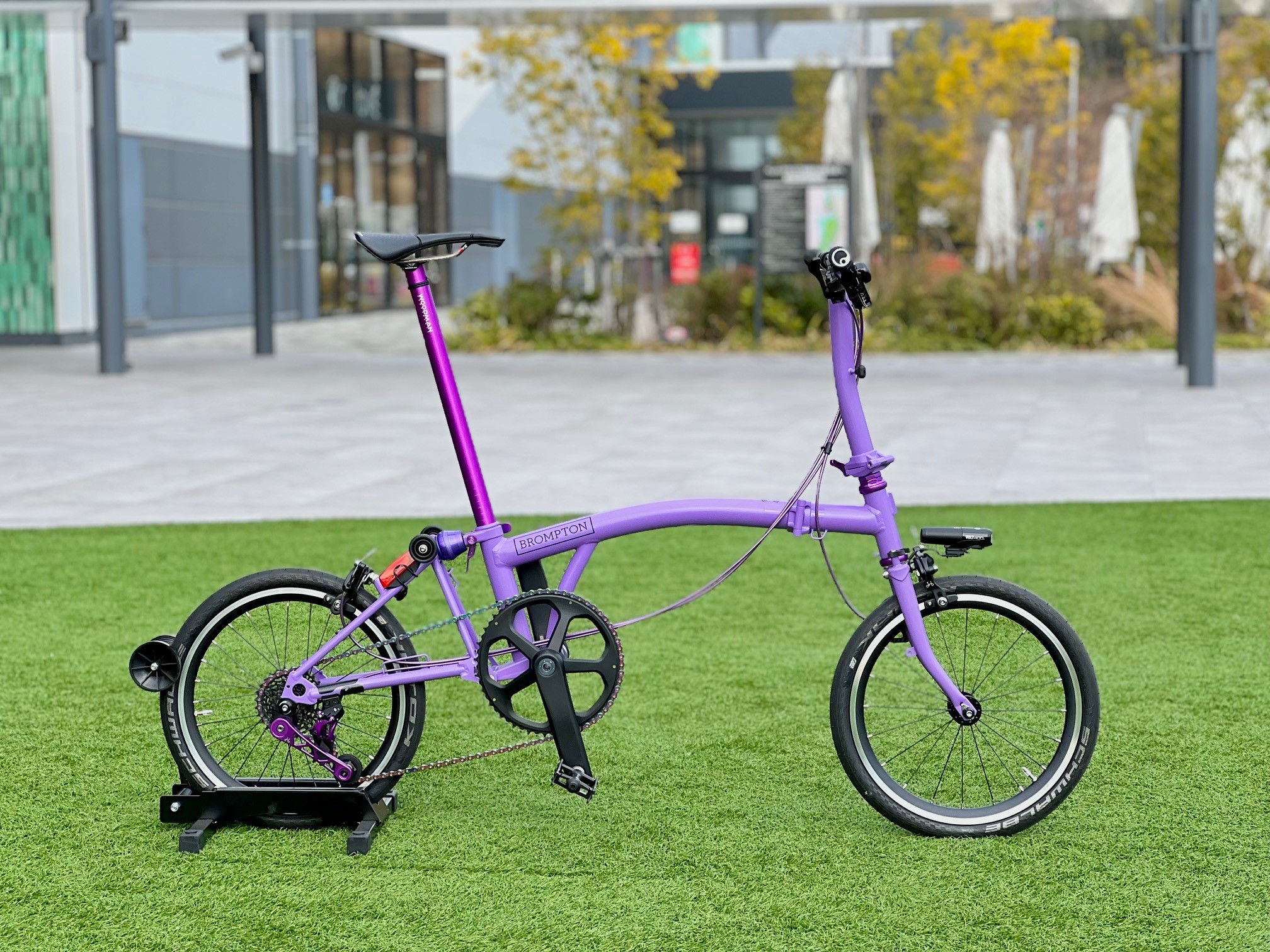 BROMPTON 外装7速化カスタム紹介！！ | トイファクトリーのミニベロ