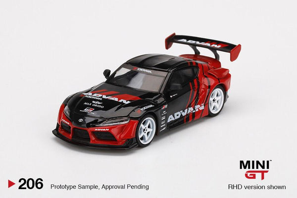 1:64 Mini GT Toyota GR Supra ADVAN 2020 Tokyo Auto Salon - MGT206