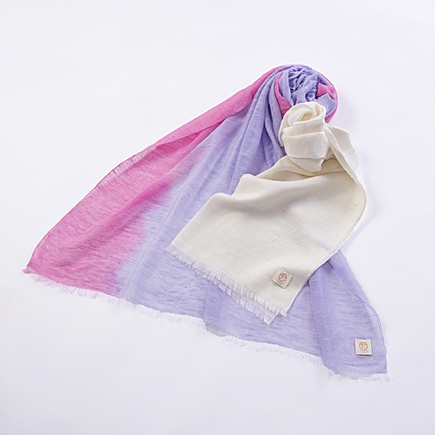 バンブ様先約⭐︎未使用ANDERSON & SHEPPARD リネンシルクストール