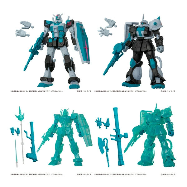 機動戦士ガンダム CAPSULE ACTION～初音ミク color Ver.～』4個入りBOX