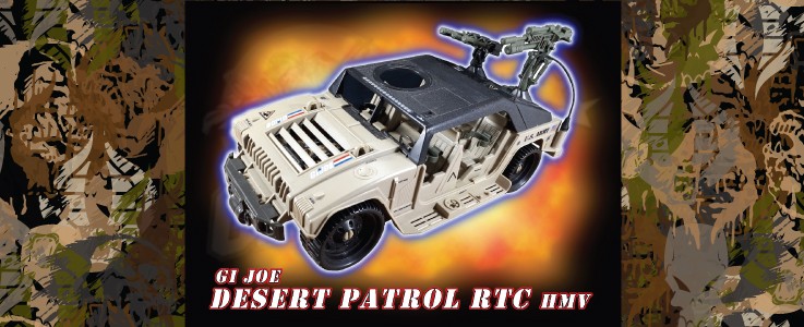For GI JOE Desert Patrol HMV (2018)