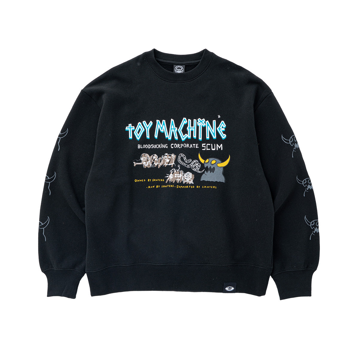 CHRACTERS SWEAT CREW NECK – Toy Machine Japan