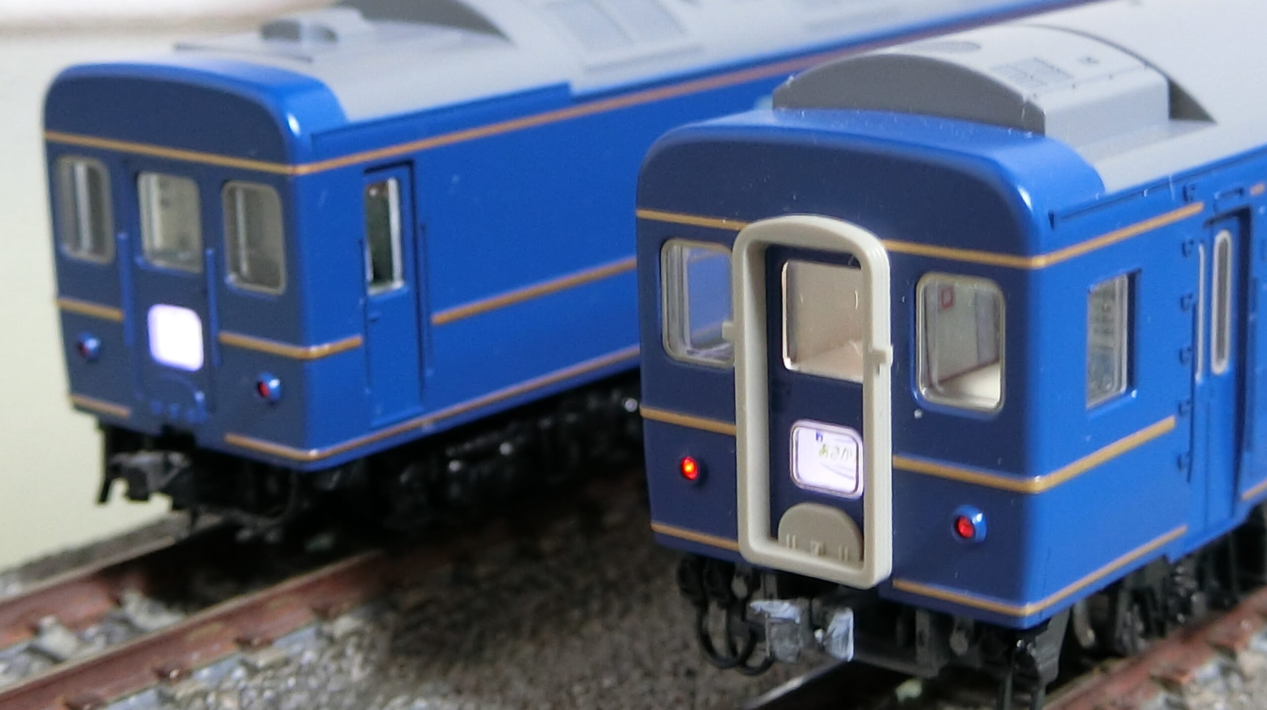 ARI 寝台特急ブルートレイン あさかぜ HOゲージ イージーキット 5両