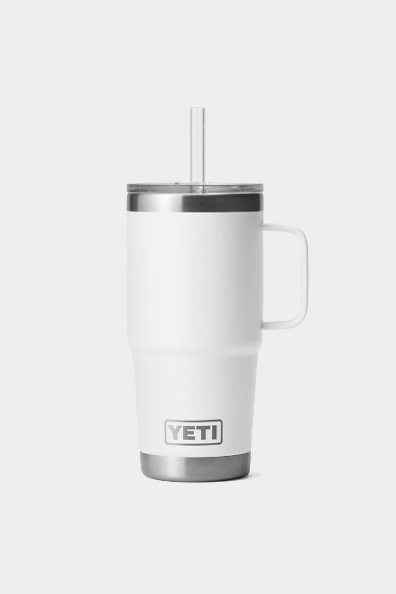 White Rambler 25oz Straw Mug | YETI