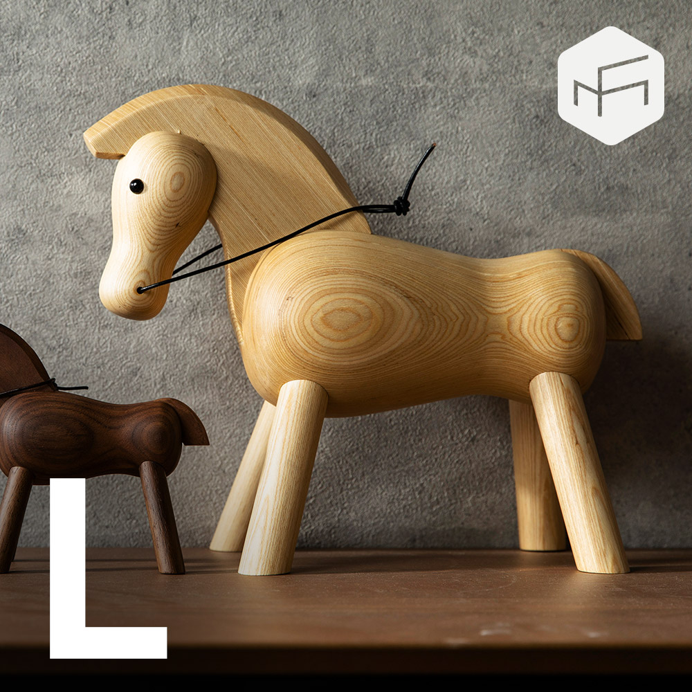 楽天市場】Woody Horse L ウッディーホース オブジェ 置物 新居祝い