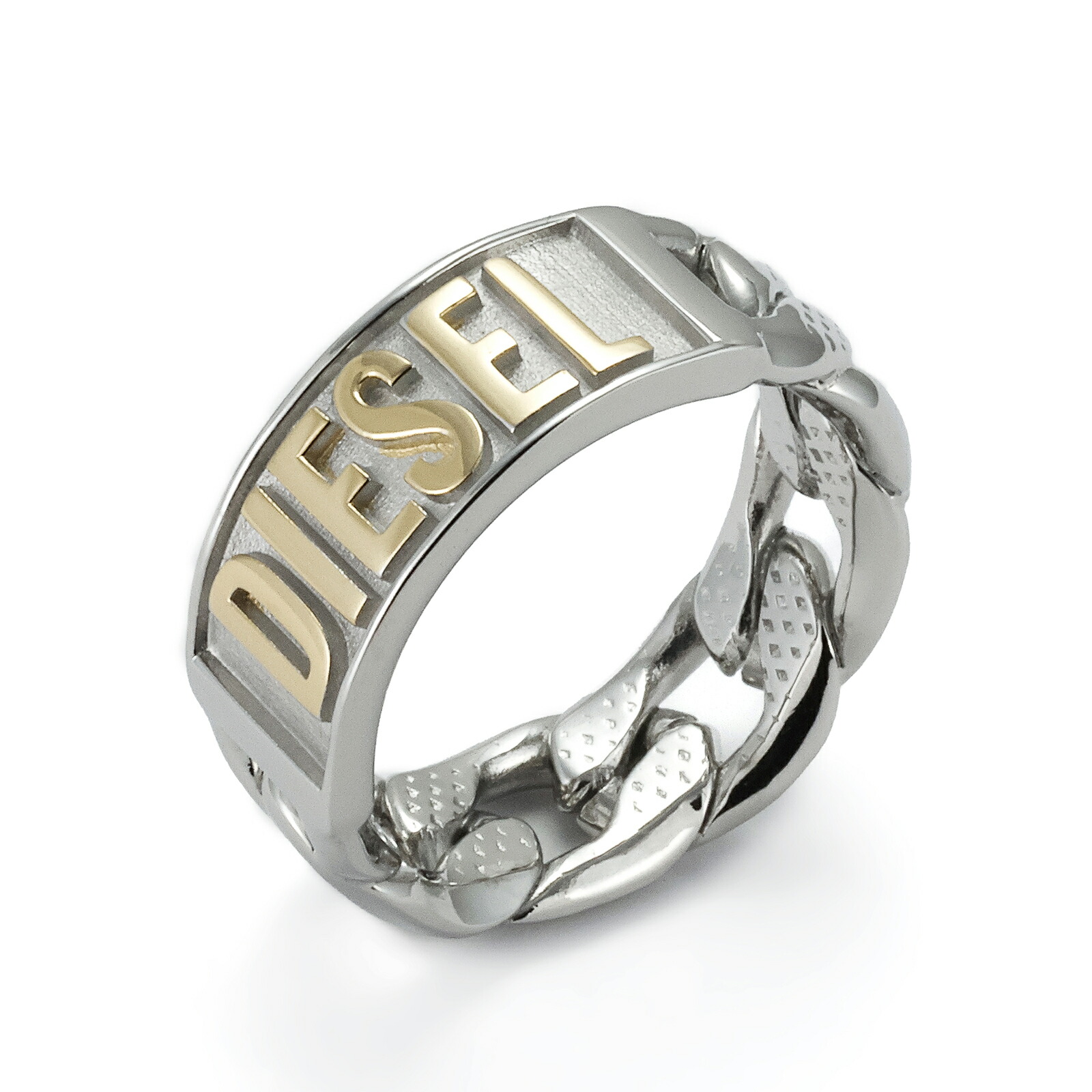 楽天市場】【送料無料】DIESEL ディーゼル リング 指輪 ツートーン