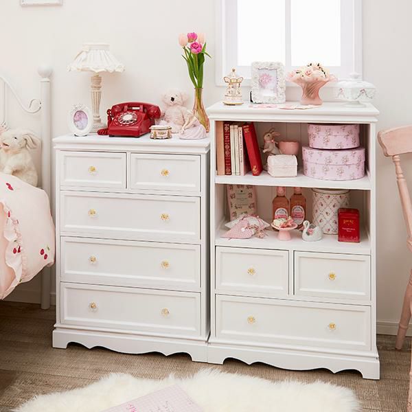 楽天市場】【直送】チェスト大/Innocent(イノセント) 収納 ホワイト