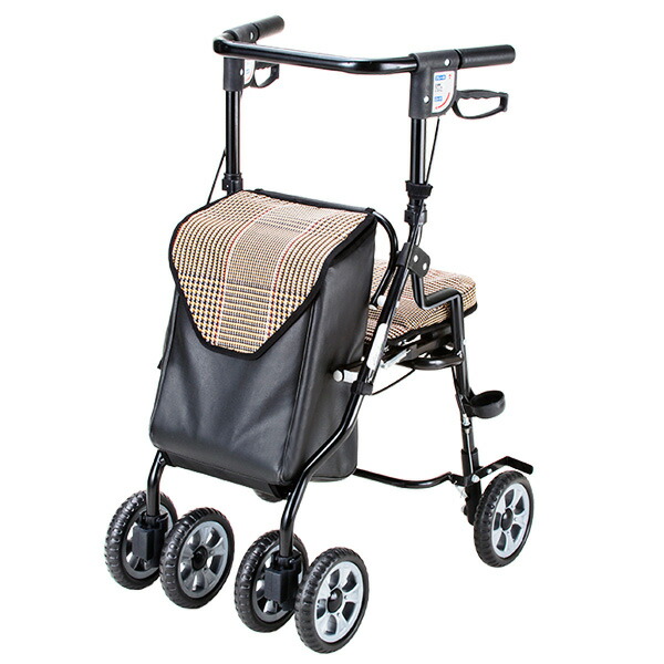 楽天市場】シルバーカー U字型ハンドル マキテック オアシス （ローズ