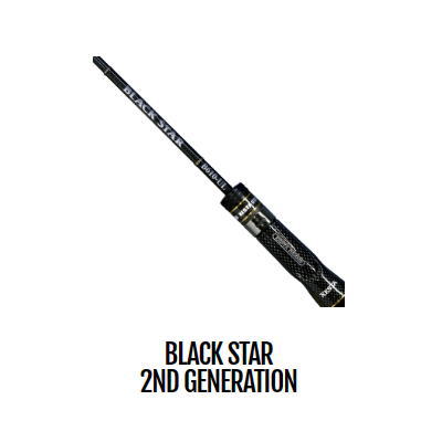 ゼスタ ブラックスター セカンドジェネレーション S57 (ロッド・釣竿