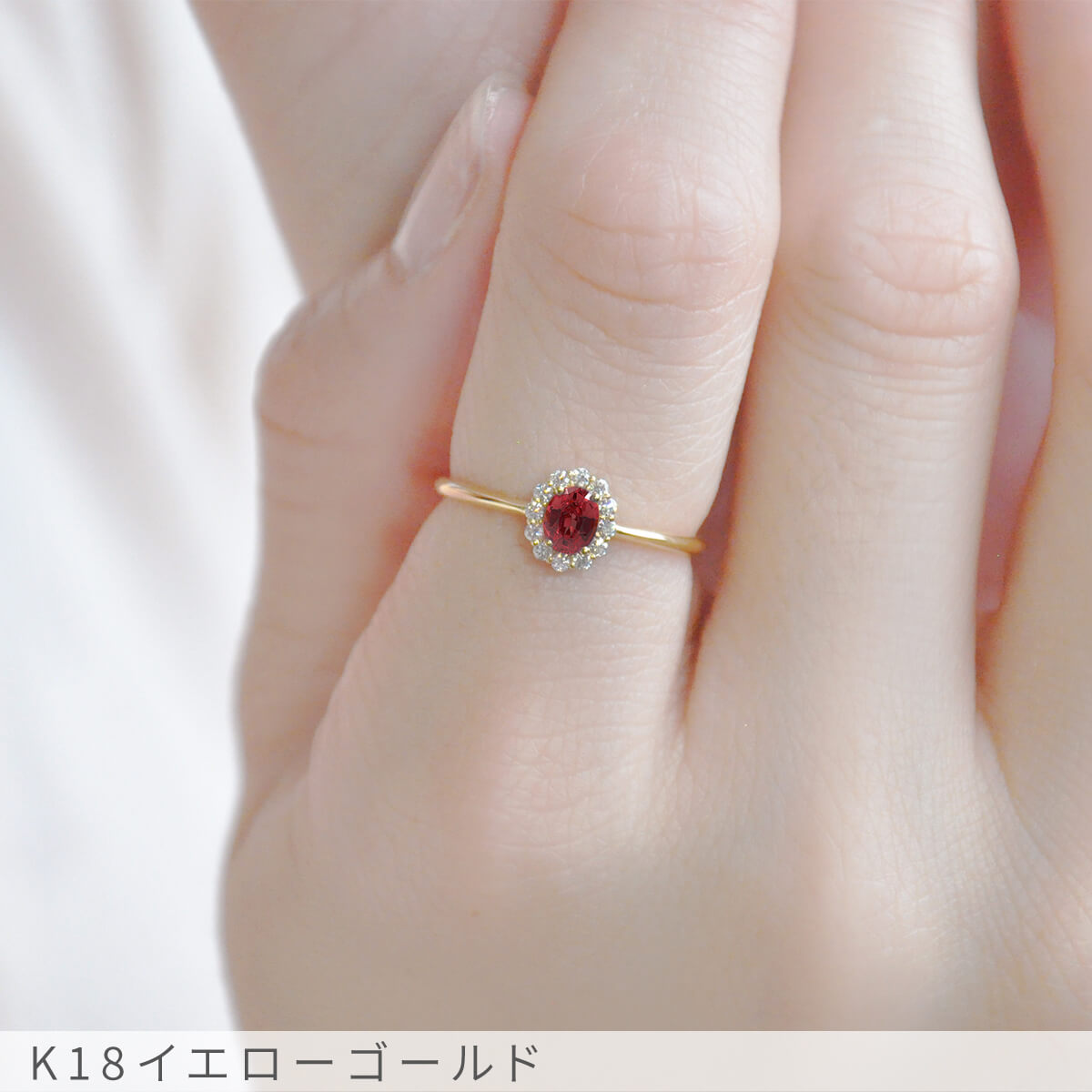 楽天市場】【鑑別書】 ルビー婚式 ルビー ダイヤモンド リング 非加熱