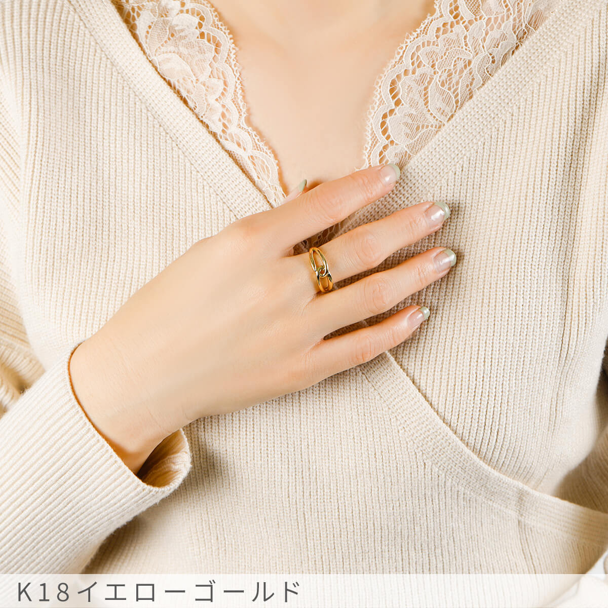 楽天市場】地金 リング 18金 プラチナ950 k18 イエローゴールド 18k