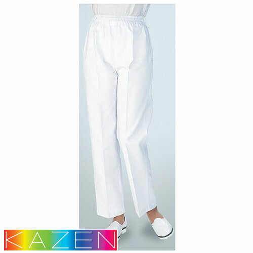 楽天市場】レディストレパン パンツ 810-40 KAZEN カゼン 白衣ズボン