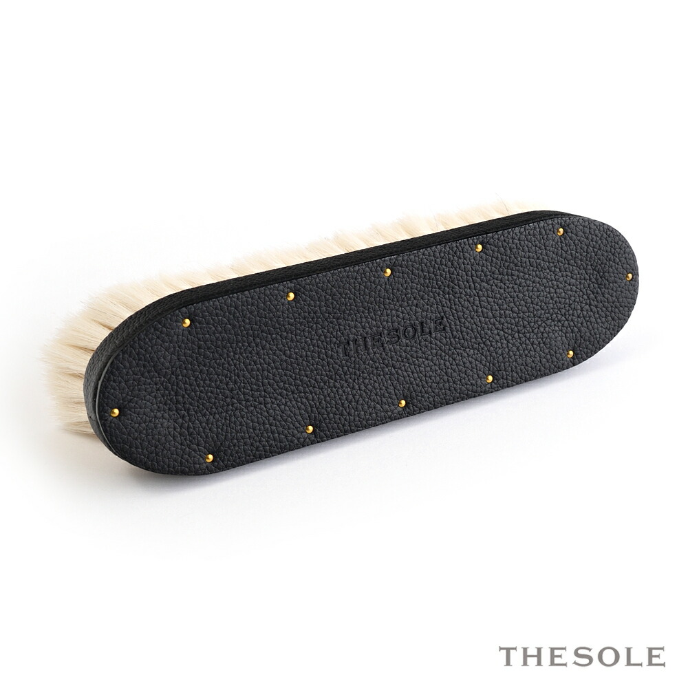 楽天市場】THE SOLE ザソール ・山羊毛 トリヨン・モーリス 洋服ブラシ