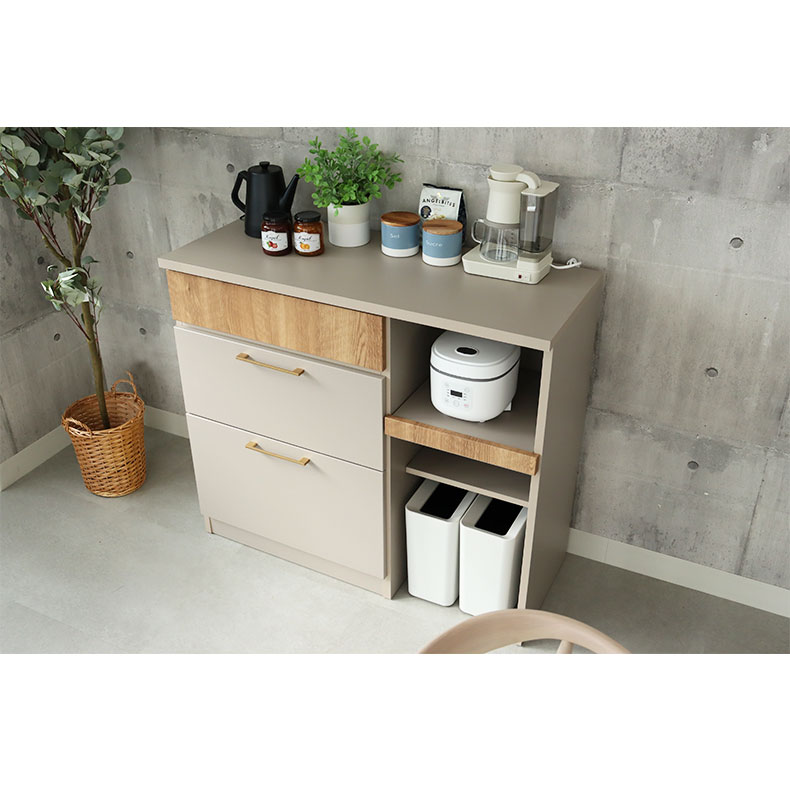 楽天市場】幅105cm カウンター ジョブ | キッチンカウンター 105