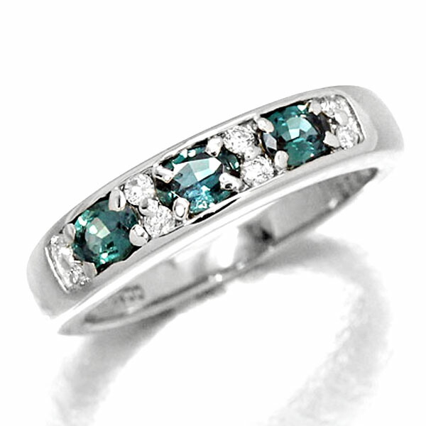 楽天市場】プラチナ アレキサンドライト ダイヤモンド リング 12号 AX0