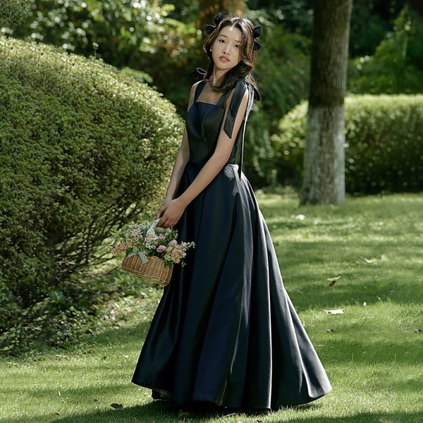 楽天市場】ウエディングドレス ウェディングドレス 黒 前撮りドレス