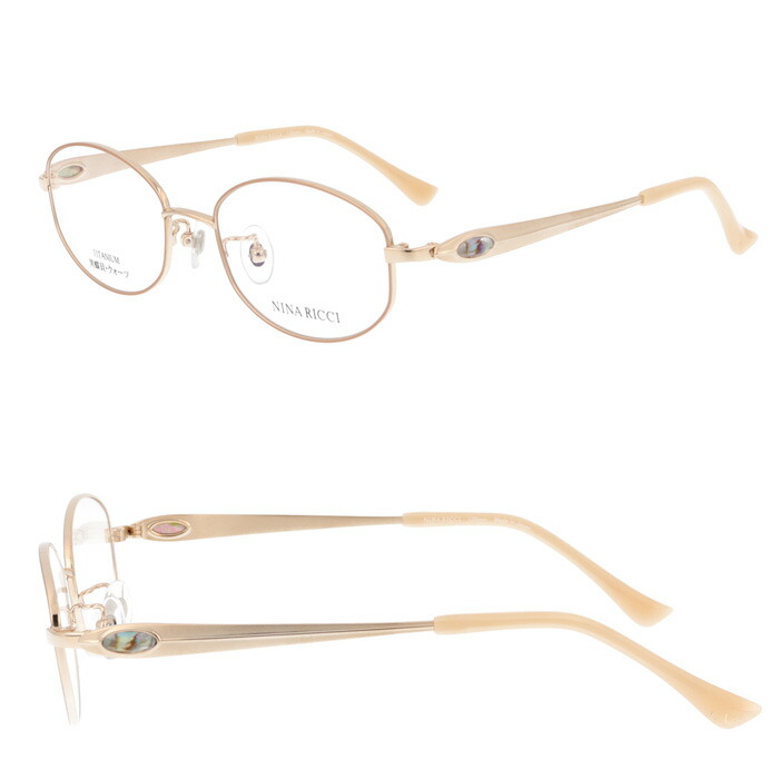 楽天市場】NINA RICCI ニナリッチ メガネ NR27584 col.WG/WI 50mm 日本